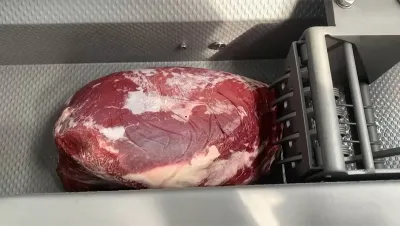 Машина для нарезки замороженного мяса, DRB-25KC