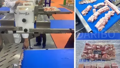 Машина для нарезки замороженного мяса кубиками, DRB-FT330