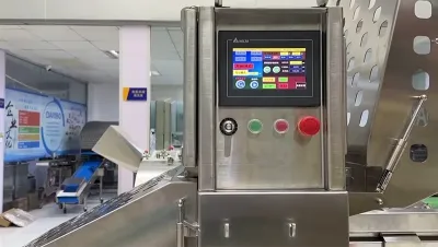 Машина для нарезки замороженного мяса, DRB-455