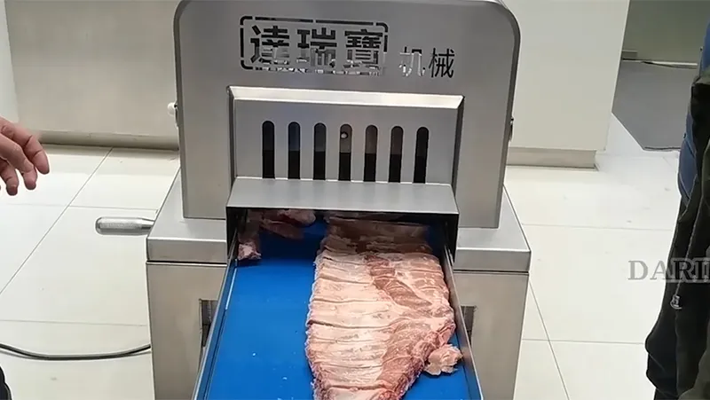 Машина для нарезки мяса кубиками с двумерным ножом, DRB-QK300L