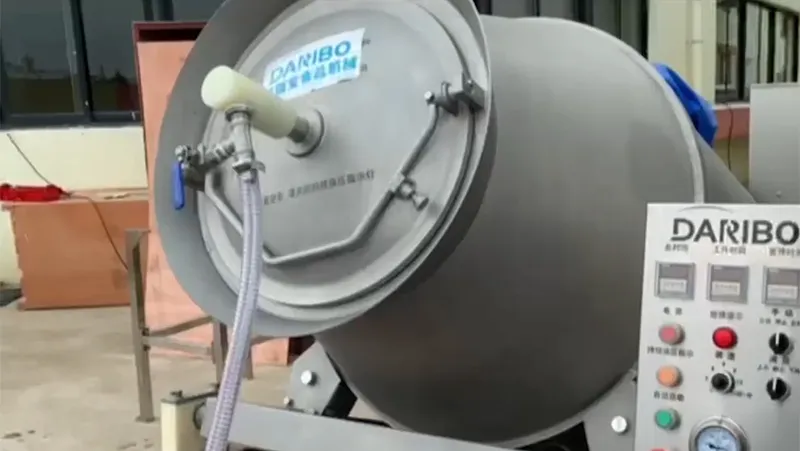 Наклонный вакуумный мясомассажер, DRB-GRY750L