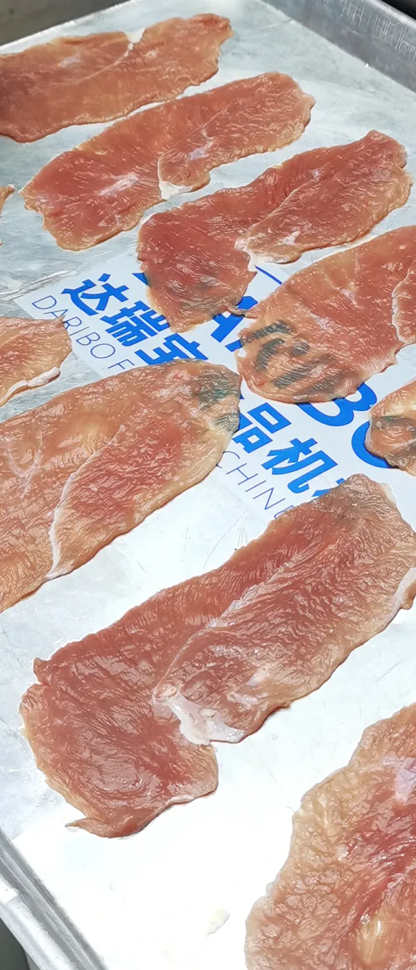 Горизонтальная машина (слайсер) для нарезки свежего мяса